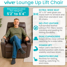 Load image into Gallery viewer, Lounge Up Lift Chair
