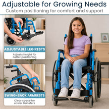 Load image into Gallery viewer, Pediatric Wheelchair (12''-14", 150 lbs)
