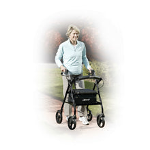 Load image into Gallery viewer, Aluminum Rollator, 6" Wheels, Black
