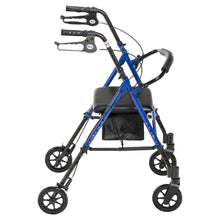 Load image into Gallery viewer, Adjustable Height Rollator, 6" Wheels
