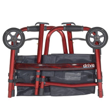 Load image into Gallery viewer, Deluxe Folding Travel Walker with 5" Wheels, Adult
