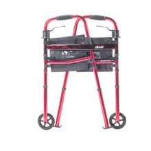 Load image into Gallery viewer, Deluxe Folding Travel Walker with 5" Wheels, Adult
