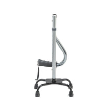 Load image into Gallery viewer, Folding Quad Cane, Small Base, Charcoal
