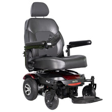 Load image into Gallery viewer, Merits Regal Power Wheelchair, Rear-Wheel Drive, Captain Seat, Red, 300 lb Capacity
