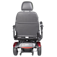 Load image into Gallery viewer, Merits Regal Power Wheelchair, Rear-Wheel Drive, Captain Seat, Red, 300 lb Capacity
