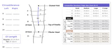 Load image into Gallery viewer, Sizing Chart
