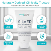 Load image into Gallery viewer, Silver Antimicrobial Wound Gel Vive Care
