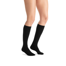 Load image into Gallery viewer, Jobst Opaque Compression Stockings 30-40 Mmhg Knee With Softfit Band Closed Toe

