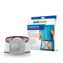 Load image into Gallery viewer, Actimove Professional Line LumbaMotion Back Support with Pressure Pad, White, Large

