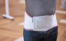 Load image into Gallery viewer, Actimove Professional Line LumbaMotion Back Support with Pressure Pad, Charcoal, X-Large
