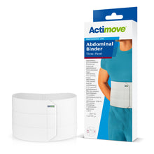 Load image into Gallery viewer, Actimove Professional Line Abdominal Binder Three-Panel, White, Large
