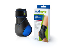Load image into Gallery viewer, Actimove Sports Edition Ankle Stabilizer Criss-Cross Straps, Black, Universal Plus
