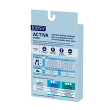 Load image into Gallery viewer, Jobst Activa Sheer 20-30 Mmhg Compression Socks Knee Closed Toe
