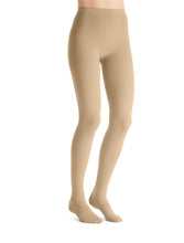 Load image into Gallery viewer, JOBST Opaque Compression Stockings 15-20 mmHg Waist High, Closed Toe, Natural, X-Large
