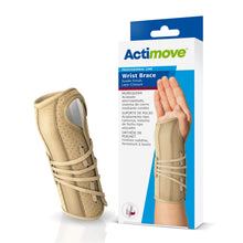 Load image into Gallery viewer, Actimove Professional Line Wrist Brace Suede Finish, Lace-Closure, Left Hand, Black, X-Large
