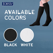 Load image into Gallery viewer, JOBST ACTIVA Athletic 15-20 mmHg Compression Socks Knee High, Closed Toe, Black, X-Large
