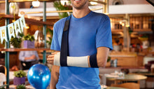 Load image into Gallery viewer, Actimove Sling Comfort Universal Shoulder Immobilizer, Blue, 2-1/4 in. x 13 yd. (5.5cm x 12m)

