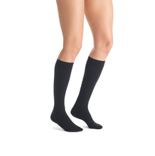 Load image into Gallery viewer, JOBST Opaque Compression Stockings 20-30 mmHg Knee High, with SoftFit Band, Closed Toe, Anthracite, X-Large
