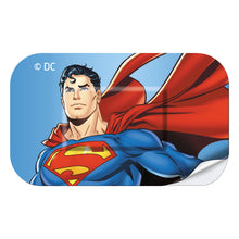 Load image into Gallery viewer, Leukoplast Kids Hero Edition, Superman First Aid Dressings, Assorted Sizes, Box of 12
