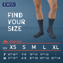 Load image into Gallery viewer, JOBST SensiFoot Diabetic Compression Socks 8-15 mmHg Crew, Closed Toe, White, X-Large
