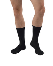 Load image into Gallery viewer, JOBST SensiFoot Diabetic Compression Socks 8-15 mmHg Crew, Closed Toe, White, X-Large
