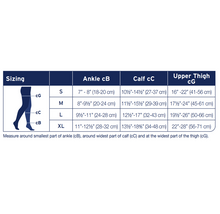 Load image into Gallery viewer, Jobst Activa Opaque 15-20 Mmhg Compression Socks Knee Closed Toe
