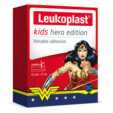 Load image into Gallery viewer, Leukoplast Kids Hero Edition, Wonder Woman Roll Bandage, 2 x 39 in., 1 Roll
