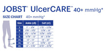 Load image into Gallery viewer, JOBST UlcerCARE 2-Part Compression System Liners 40+ mmHg Knee High, Open Toe, White, 4X-Large
