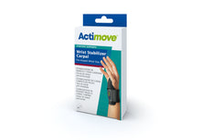Load image into Gallery viewer, Actimove Everyday Supports Wrist Stabilizer Carpal Pre-Shaped Metal Stay Universal Right/Left Black
