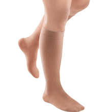 Load image into Gallery viewer, JOBST ACTIVA Opaque 20-30 mmHg Compression Socks Knee High, Closed Toe, Sun Bronze, X-Large
