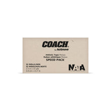 Load image into Gallery viewer, COACH by Actimove Athletic Tape Speedpack, 1.5 in x 15 yd, 32 Rolls
