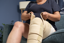 Load image into Gallery viewer, Jobst Farrowwrap Lite Compression Wraps 20-30 Mmhg Thighpiece Kneepiece Combo
