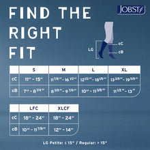 Load image into Gallery viewer, JOBST Relief Compression Stockings 30-40 mmHg Chap, Right, Open Toe, Beige, X-Large
