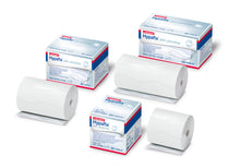 Load image into Gallery viewer, Leukoplast Hypafix Skin Sensitve Soft Silicone Wide-Area Fixation, 4 in. × 2.5 yd. (10 cm × 2 m), 1 Roll
