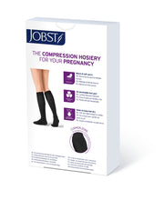 Load image into Gallery viewer, Jobst Maternity Opaque Compression Stockings 20-30 Mmhg Knee Open Toe
