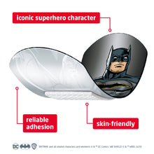 Load image into Gallery viewer, Leukoplast Kids Hero Edition, Batman First Aid Dressings, Assorted Sizes, Box of 12
