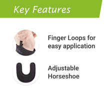 Load image into Gallery viewer, Actimove Sports Edition Knee Stabilizer Adjustable Horseshoe Stays
