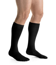 Load image into Gallery viewer, JOBST ActiveWear Compression Socks 30-40 mmHg, Knee High, Closed Toe, Black, X-Large
