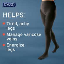 Load image into Gallery viewer, JOBST ACTIVA Sheer 20-30 mmHg Compression Stockings Waist High, Closed Toe, Sun Bronze, X-Large
