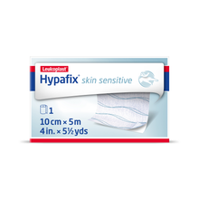 Load image into Gallery viewer, Leukoplast Hypafix Sensitve Soft Silicone Wide-Area Fixation 1 Roll
