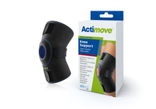 Load image into Gallery viewer, Actimove Sports Edition Knee Support Open Patella Adjustable, Black, Universal
