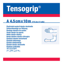 Load image into Gallery viewer, Tensogrip Tubular Support Bandage, White, 1.75 in x 11 yd, Size A
