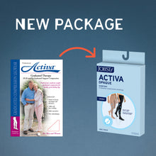 Load image into Gallery viewer, Jobst Activa Opaque 20-30 Mmhg Compression Socks Waist Closed Toe
