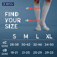 Load image into Gallery viewer, Jobst Sport Compression Socks 20-30 Mmhg Knee Closed Toe
