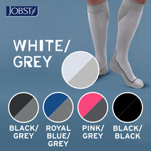 Load image into Gallery viewer, Jobst Sport Compression Socks 20-30 Mmhg Knee Closed Toe
